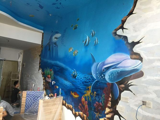 手繪墻畫 讓白墻充滿生機(jī) 廣州墻繪上門制作