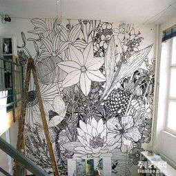 手繪墻畫培訓班招生了,零基礎學習手繪墻,壁畫