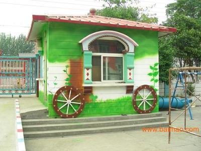 3D手繪墻畫圖片與墻體畫購買指南